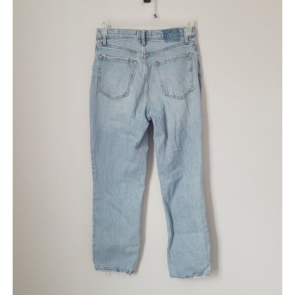 Abercrombie & Fitch The 90s Straight Ultra High Rise Curve Love Jeans Sz 29/8 S - Picture 5 of 5